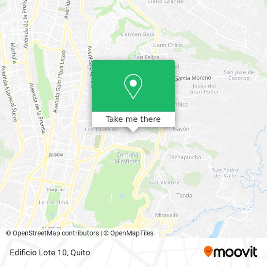 Mapa de Edificio Lote 10