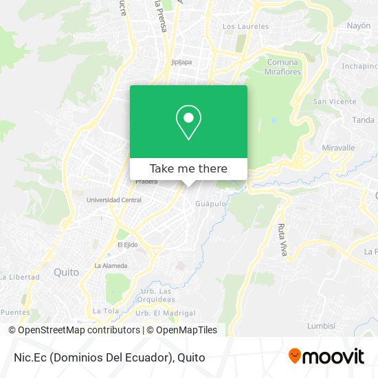 Nic.Ec (Dominios Del Ecuador) map