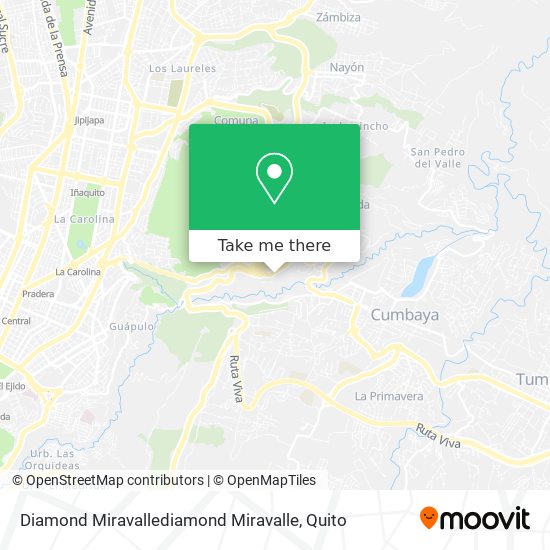 Mapa de Diamond Miravallediamond Miravalle