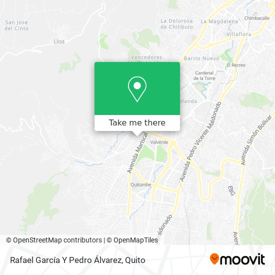 Rafael García Y Pedro Álvarez map