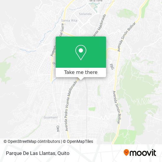 Mapa de Parque De Las Llantas
