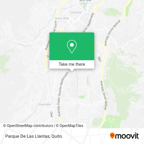 Parque De Las Llantas map