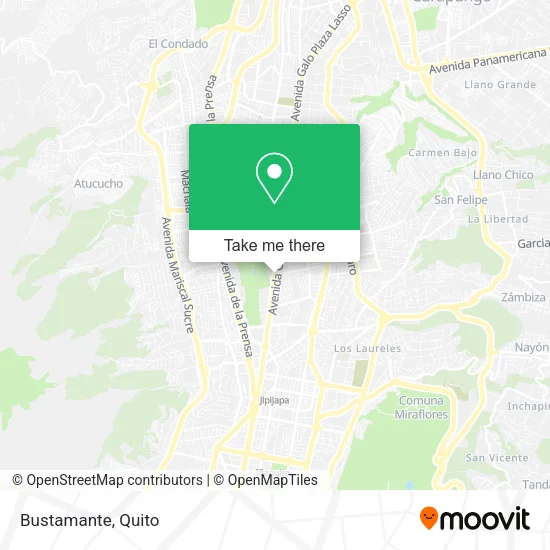 Bustamante map