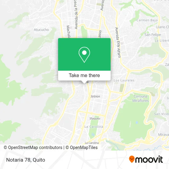 Notaria 78 map