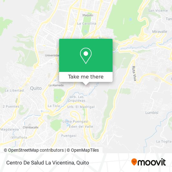 Centro De Salud La Vicentina map