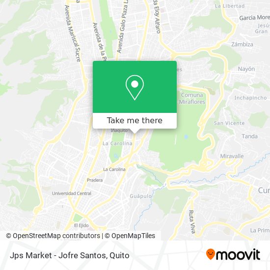 Jps Market - Jofre Santos map