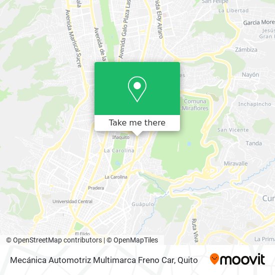 Mecánica Automotriz Multimarca Freno Car map