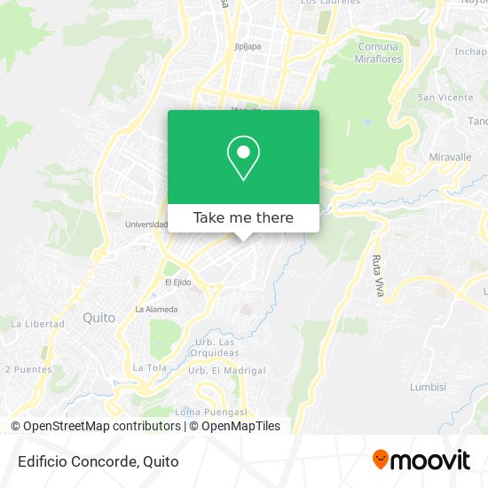 Mapa de Edificio Concorde