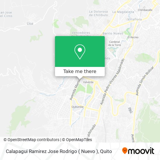 Calapagui Ramirez Jose Rodrigo ( Nuevo ) map
