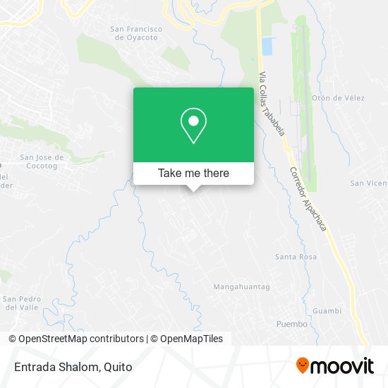 Mapa de Entrada Shalom