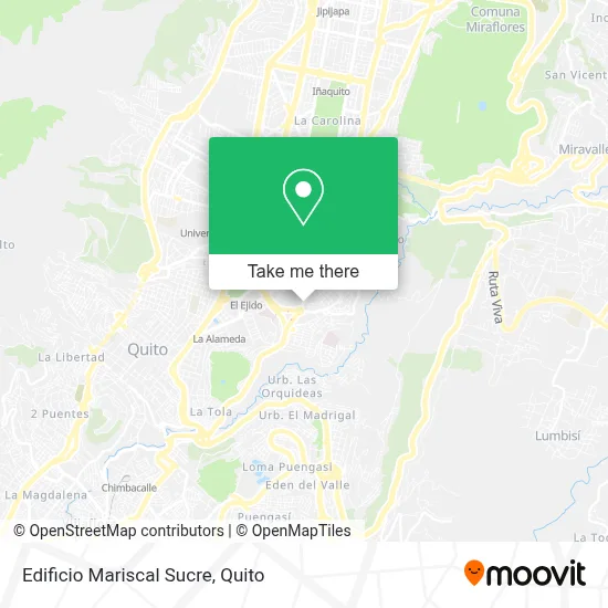 Edificio Mariscal Sucre map