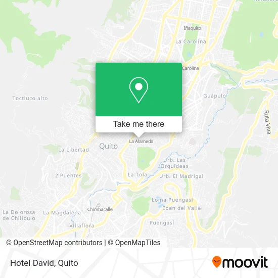 Hotel David map