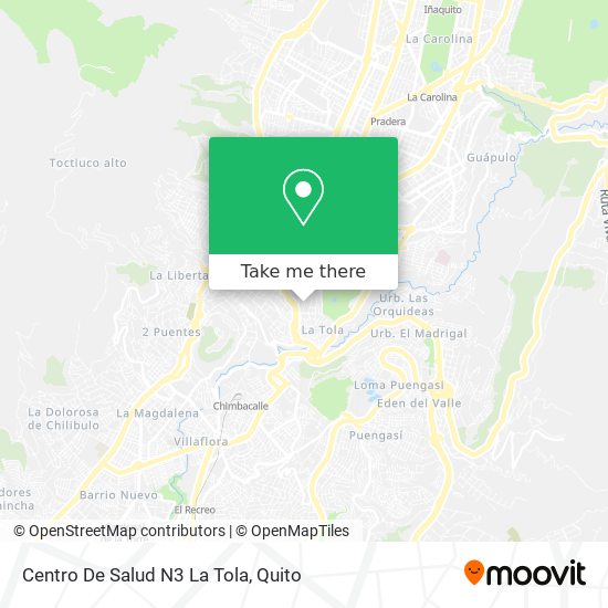 Centro De Salud N3 La Tola map