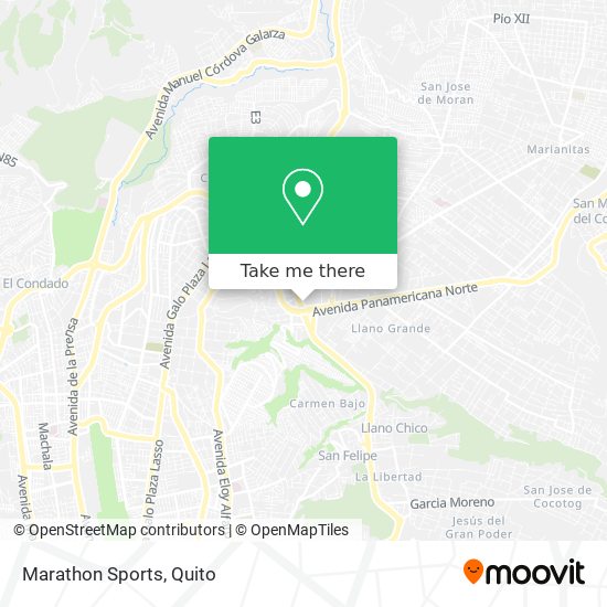 Marathon Sports map