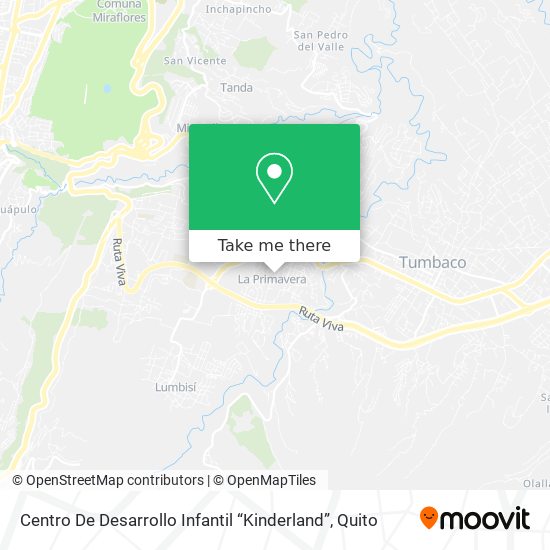 Centro De Desarrollo Infantil “Kinderland” map