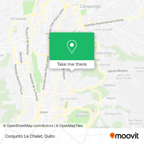 Mapa de Conjunto Le Chalet