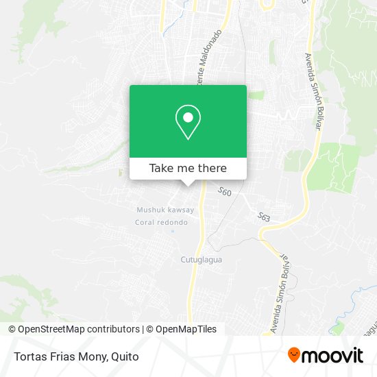 Tortas Frias Mony map