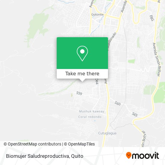 Biomujer Saludreproductiva map