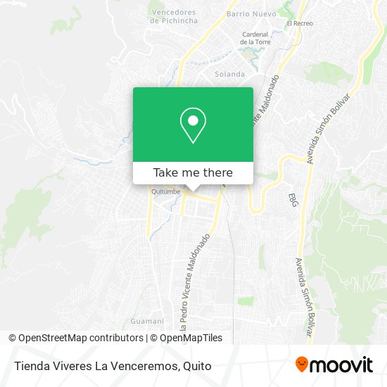 Tienda Viveres La Venceremos map