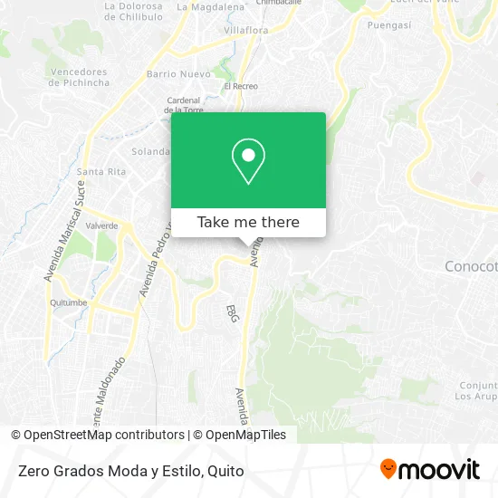 Zero Grados Moda y Estilo map