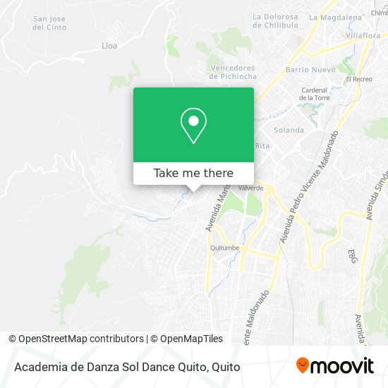 Academia de Danza Sol Dance Quito map