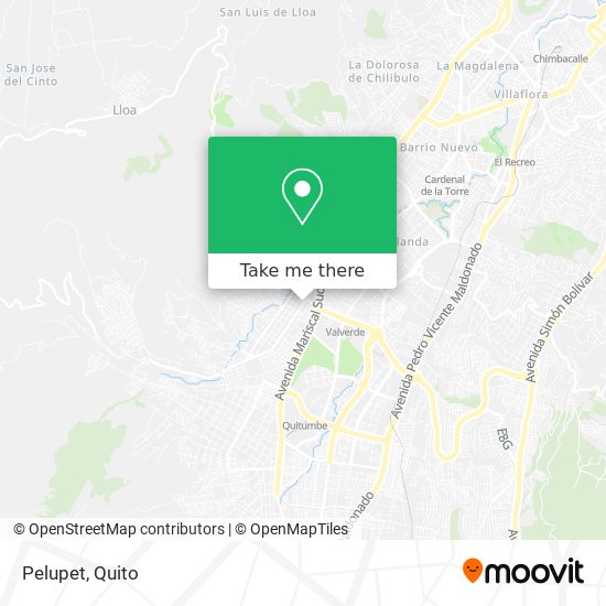 Pelupet map