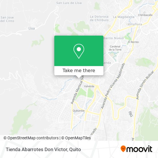 Tienda Abarrotes Don Victor map