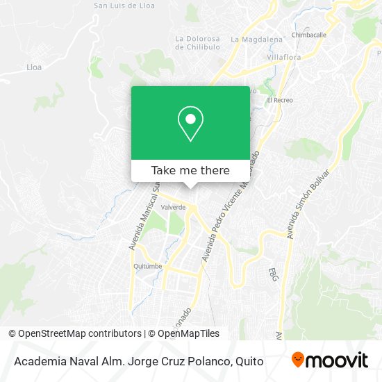 Academia Naval Alm. Jorge Cruz Polanco map