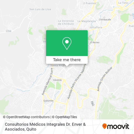 Consultorios Médicos Integrales Dr. Enver & Asociados map
