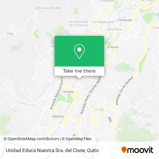 Unidad Educa Nuestra Sra. del Cisne map