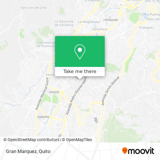 Gran Marquez map