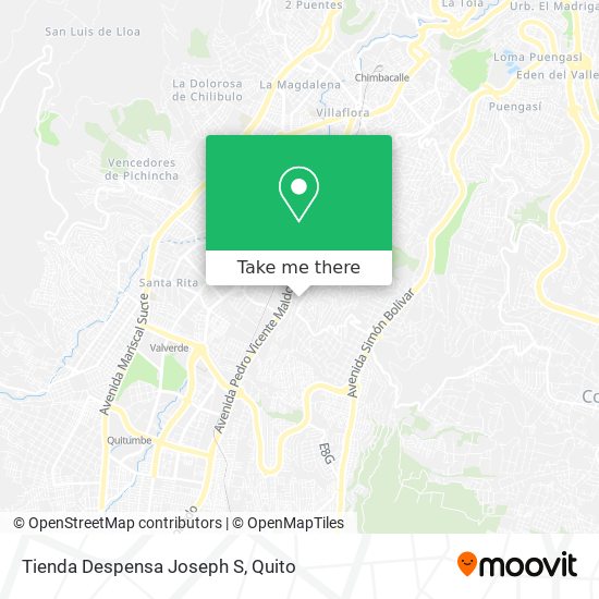 Tienda Despensa Joseph S map