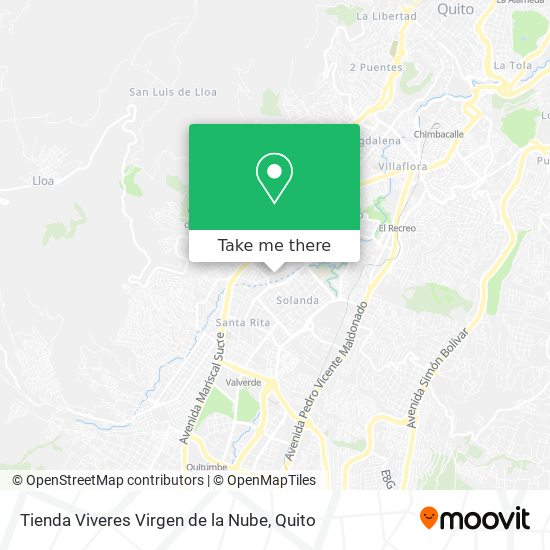 Tienda Viveres Virgen de la Nube map