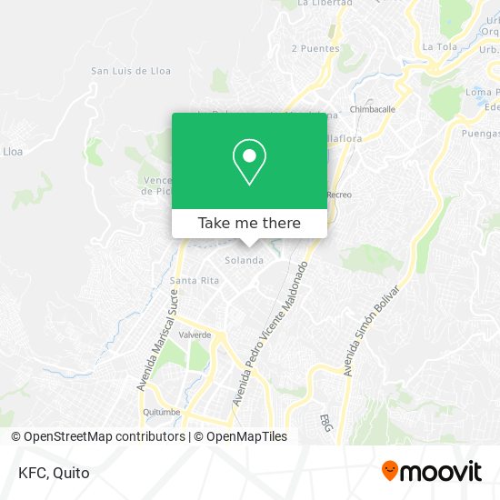 KFC map