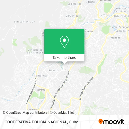 COOPERATIVA POLICIA NACIONAL map