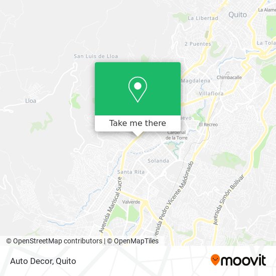 Auto Decor map