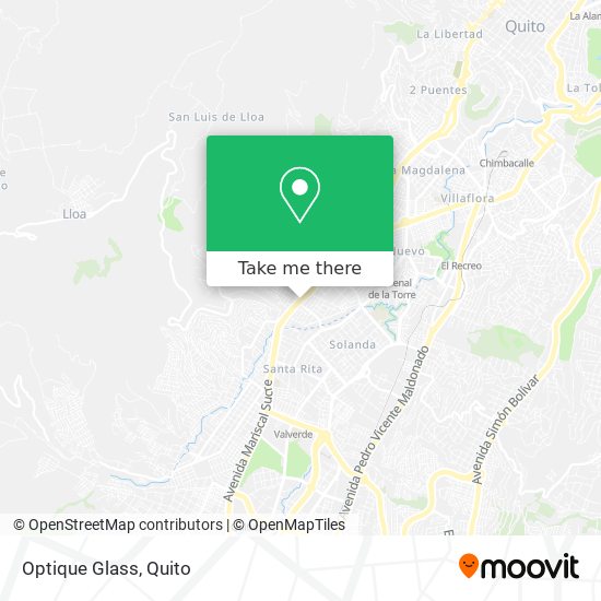 Optique Glass map