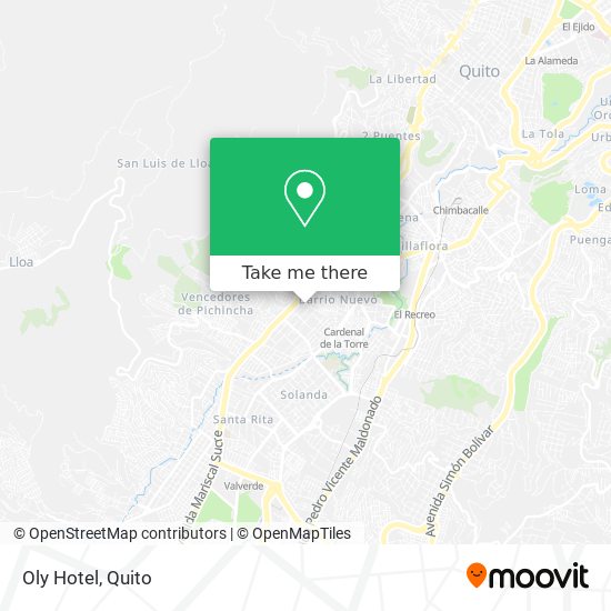 Oly Hotel map