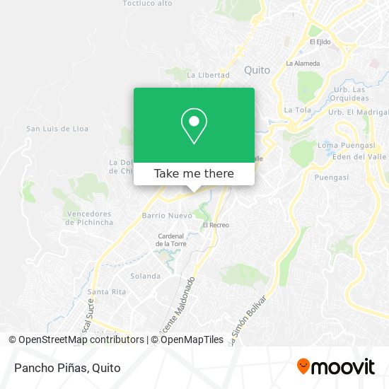 Pancho Piñas map