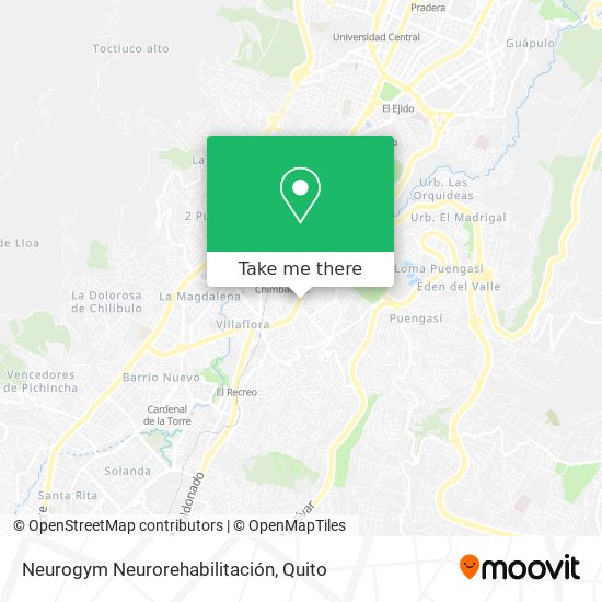 Neurogym Neurorehabilitación map