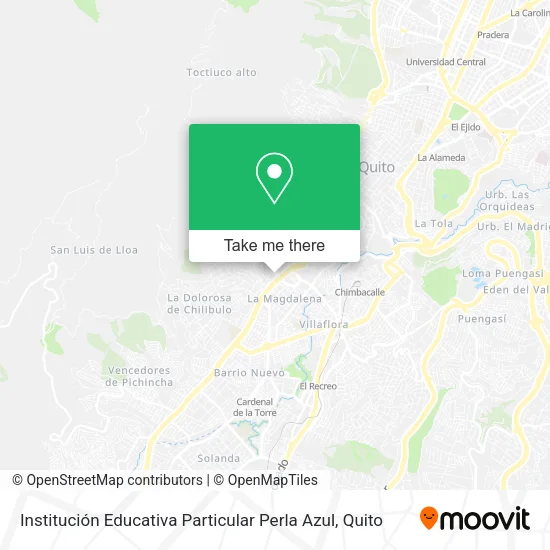 Institución Educativa Particular Perla Azul map