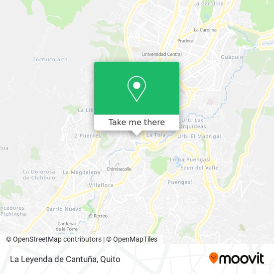 La Leyenda de Cantuña map