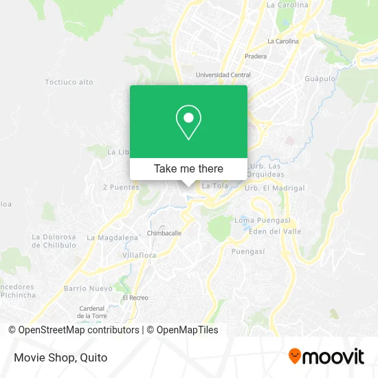 Movie Shop map