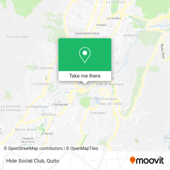 Hide Social Club map