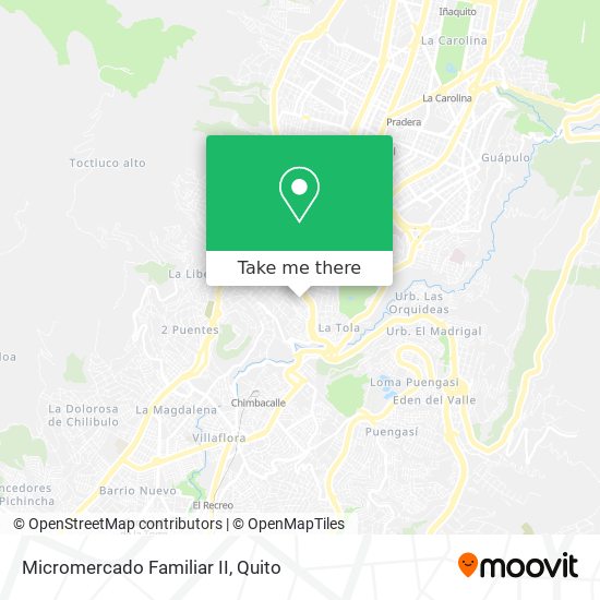 Micromercado Familiar II map