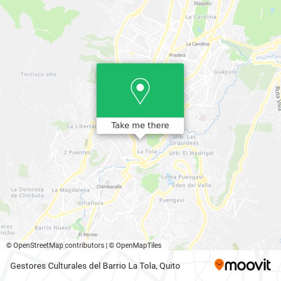 Gestores Culturales del Barrio La Tola map
