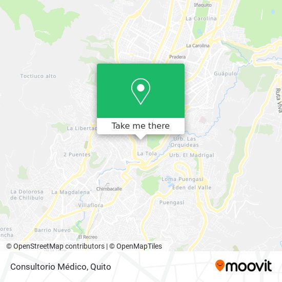 Mapa de Consultorio Médico