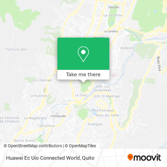 Mapa de Huawei Ec Uio Connected World
