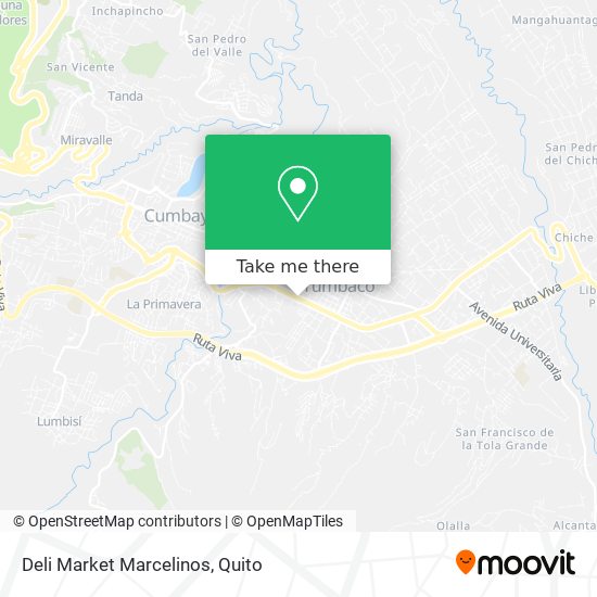 Mapa de Deli Market Marcelinos