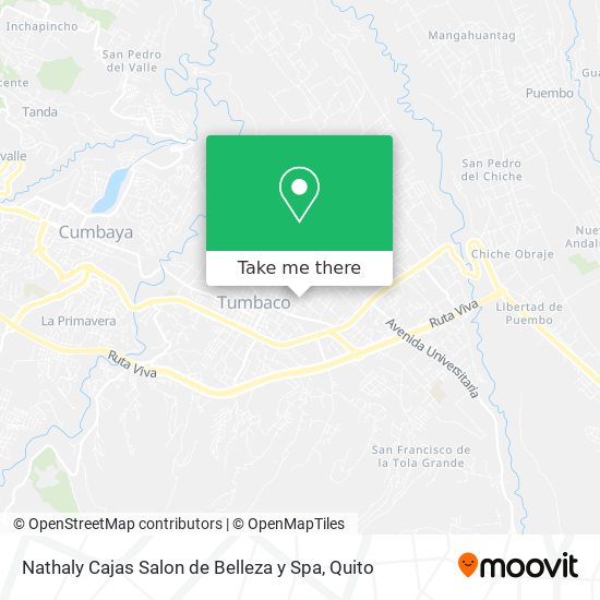 Nathaly Cajas Salon de Belleza y Spa map